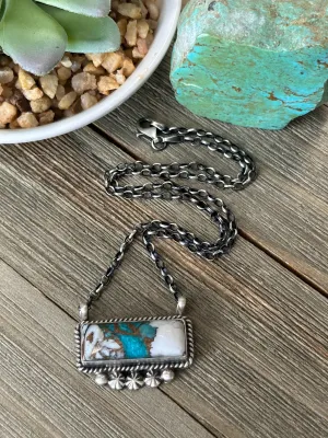 Kingman Crush Bar Necklace