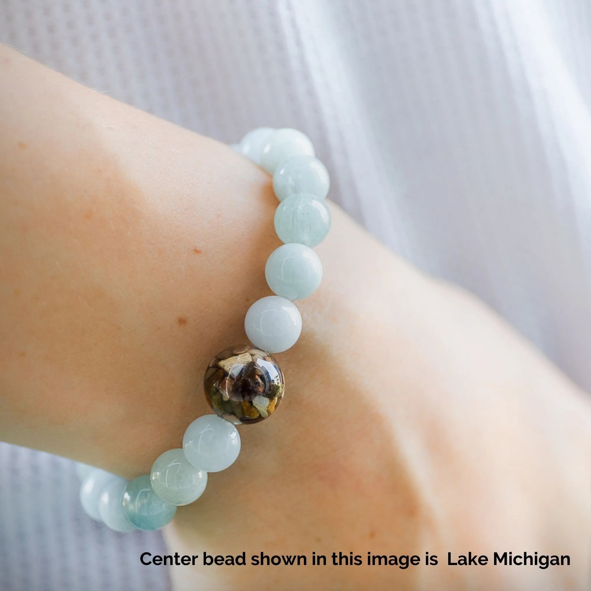 Lake Erie Stones & Shells    Aquamarine