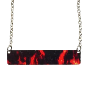 Lava 2" Bar Necklace
