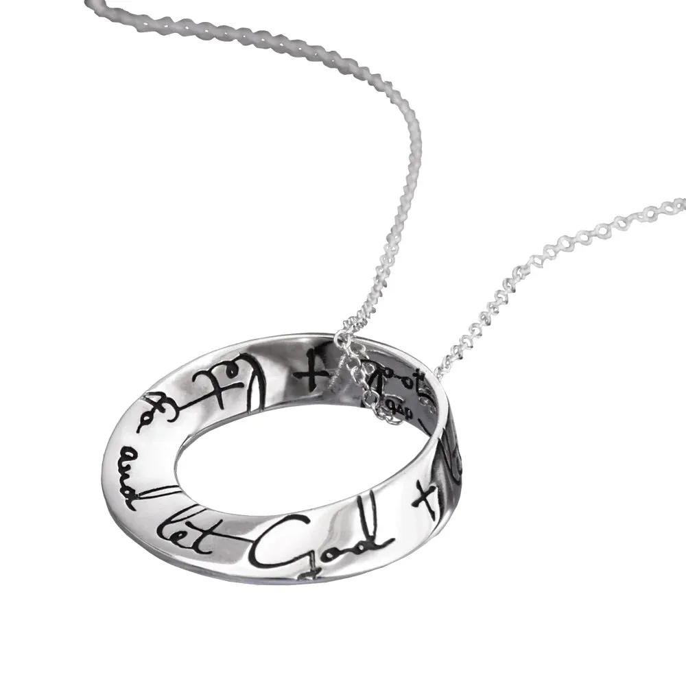 Let Go And Let God Necklace