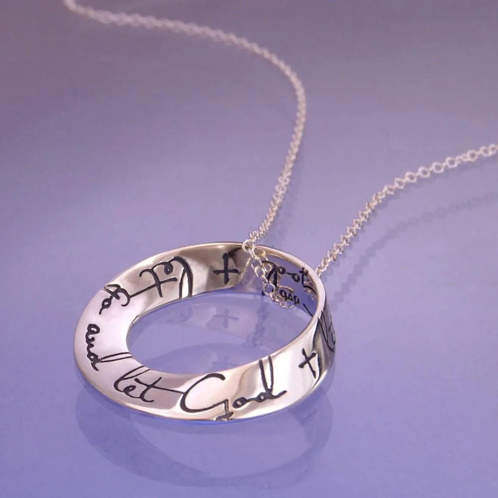Let Go And Let God Necklace