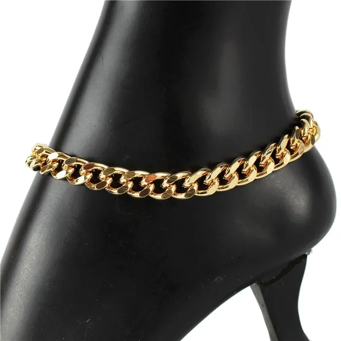 Link Chain Anklet Made In Korea