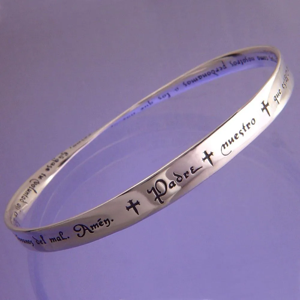Lord's Prayer In Spanish Bracelet