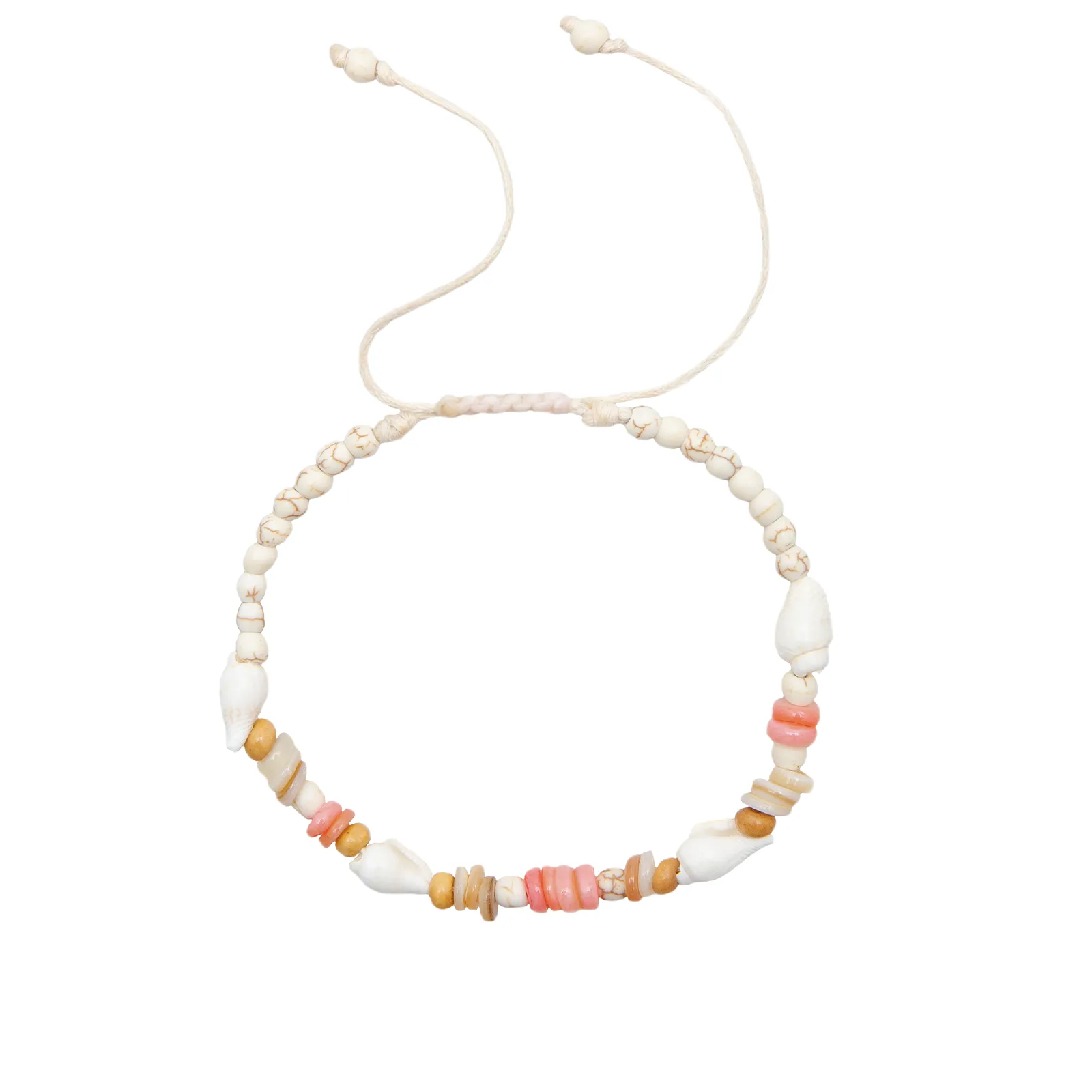Lotus and Luna: Tigertail Beachcomber Shell Anklet