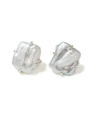 Lu Pearl Studs Large