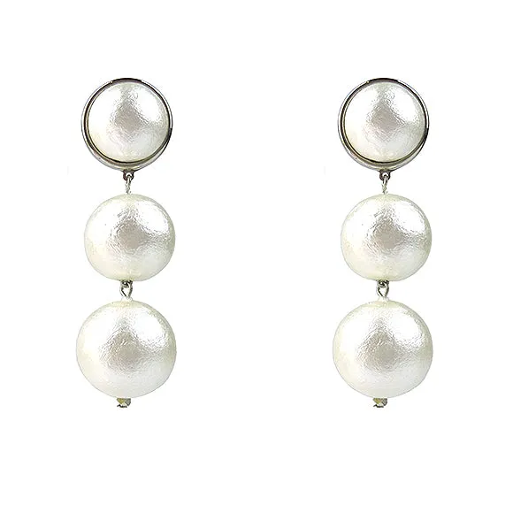 Luna Double Drop Earrings