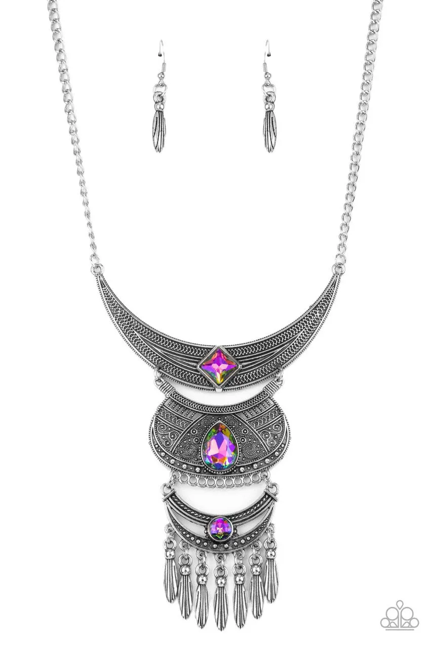 Lunar Enchantment Multi Paparazzi Necklace