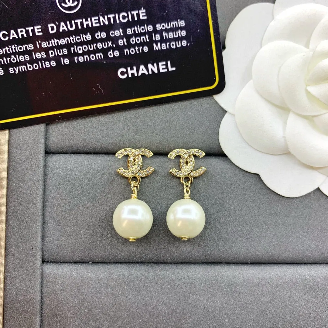 Luxury Pearl Tassel Earrings