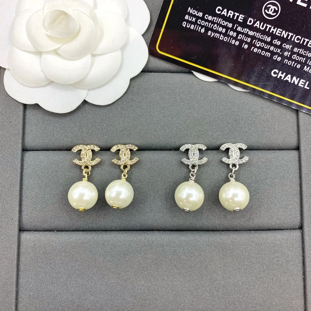 Luxury Pearl Tassel Earrings