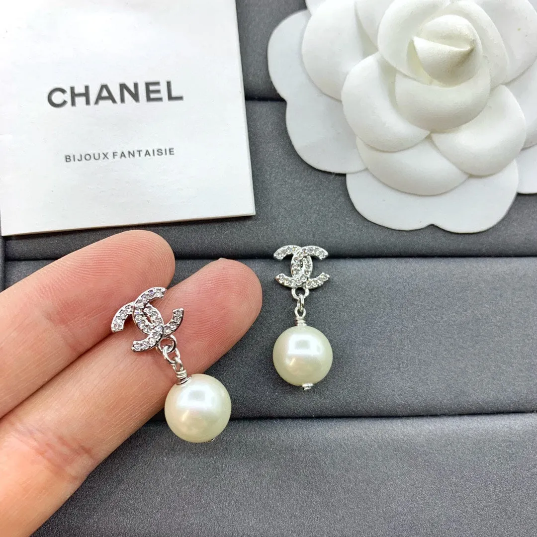 Luxury Pearl Tassel Earrings