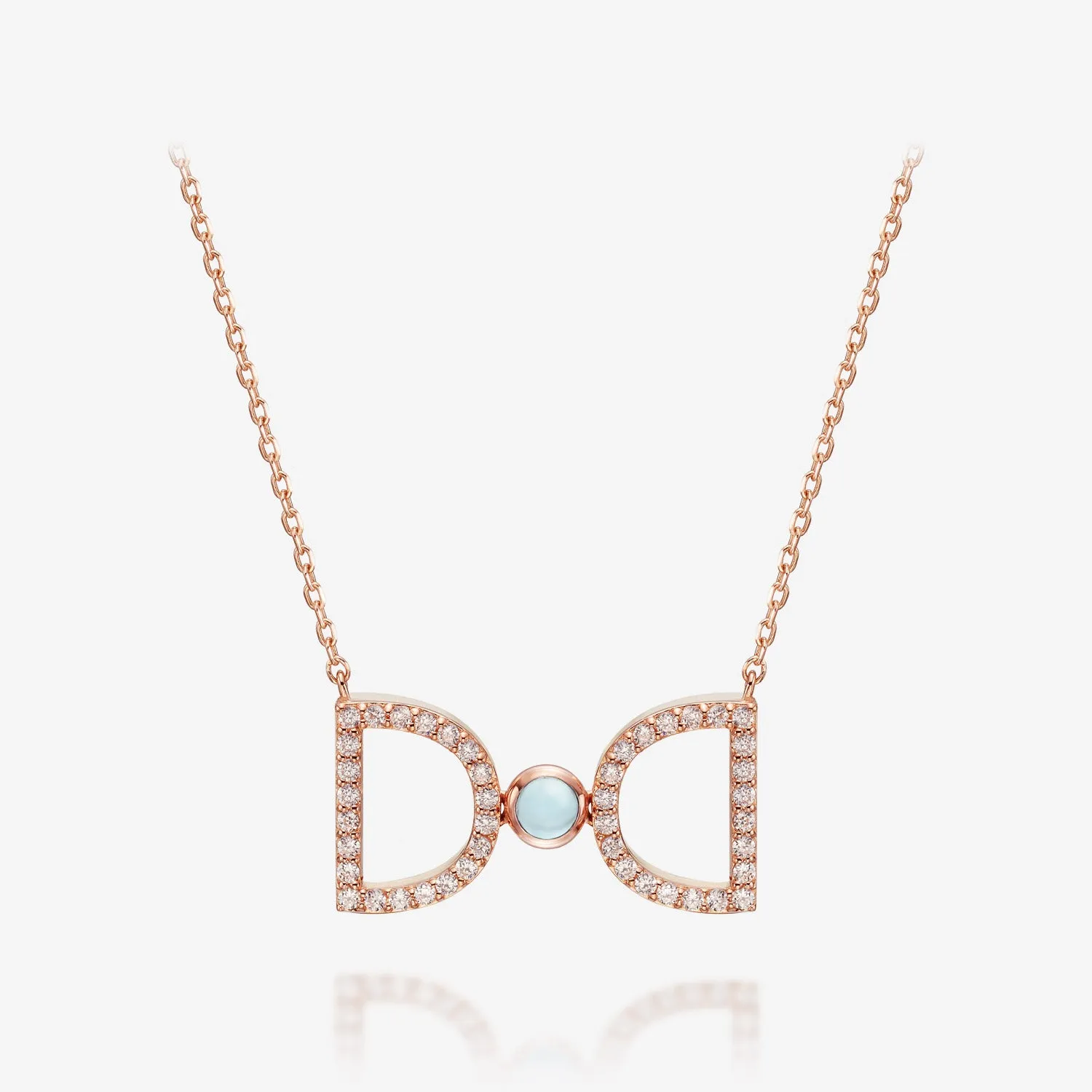 [March Birthstone] Debon D.D. Gold Necklace JDRNRPS123L