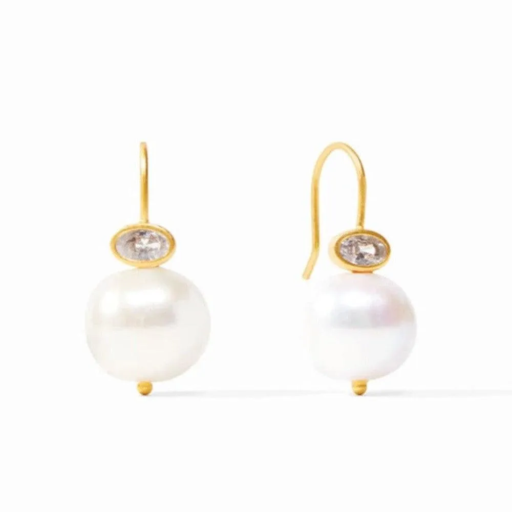 Margurite Pearl Earring