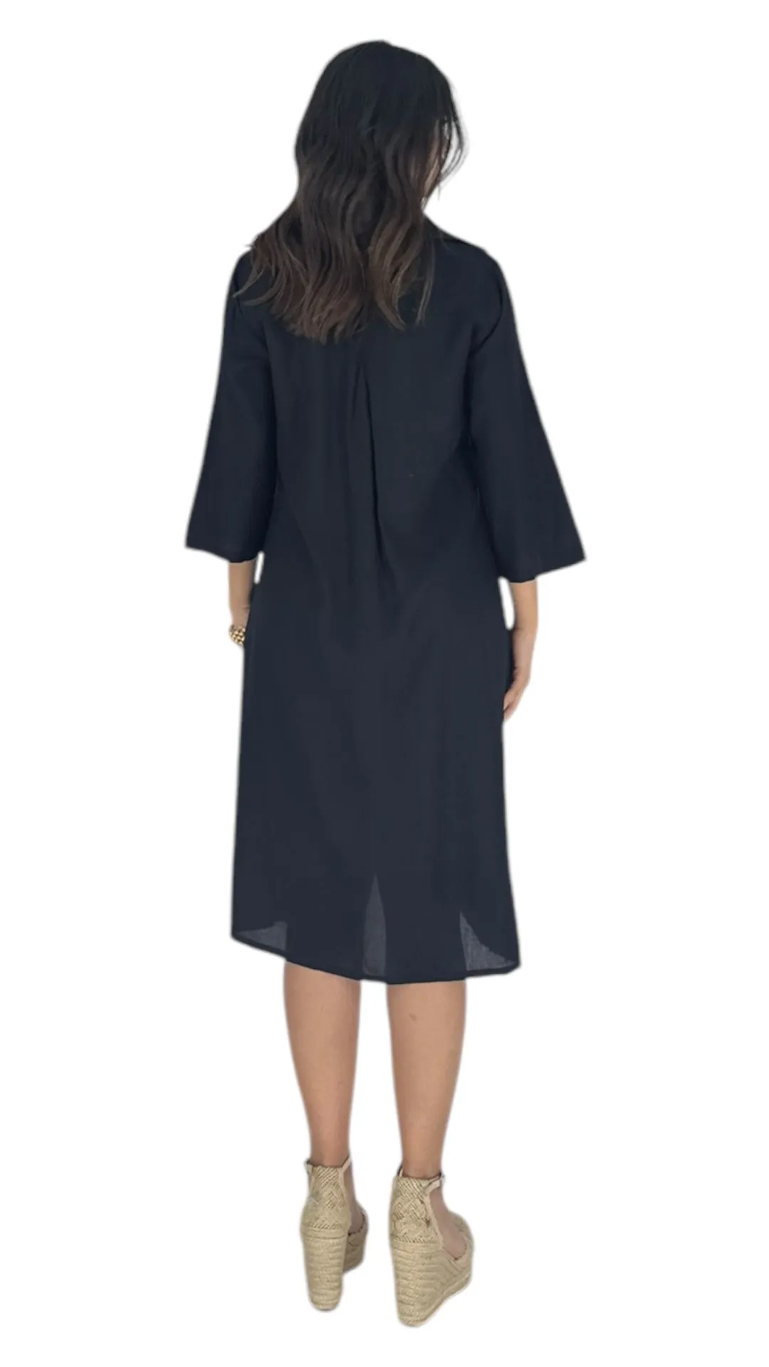 Mari black dress