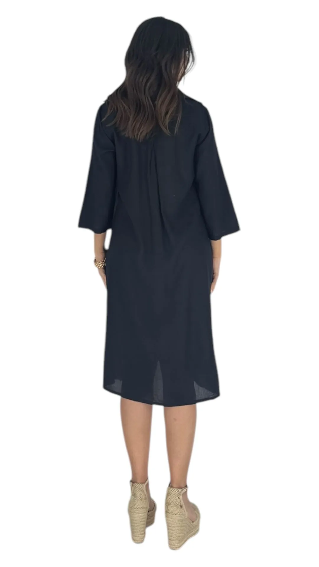 Mari black dress