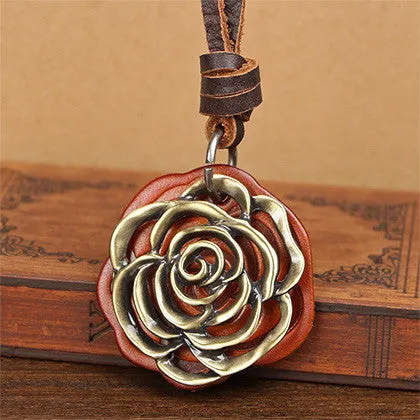 maxi collier men jewelry collares vintage necklaces & pendants love choker leather rope statement necklace for women