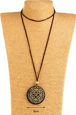 maxi collier men jewelry collares vintage necklaces & pendants love choker leather rope statement necklace for women