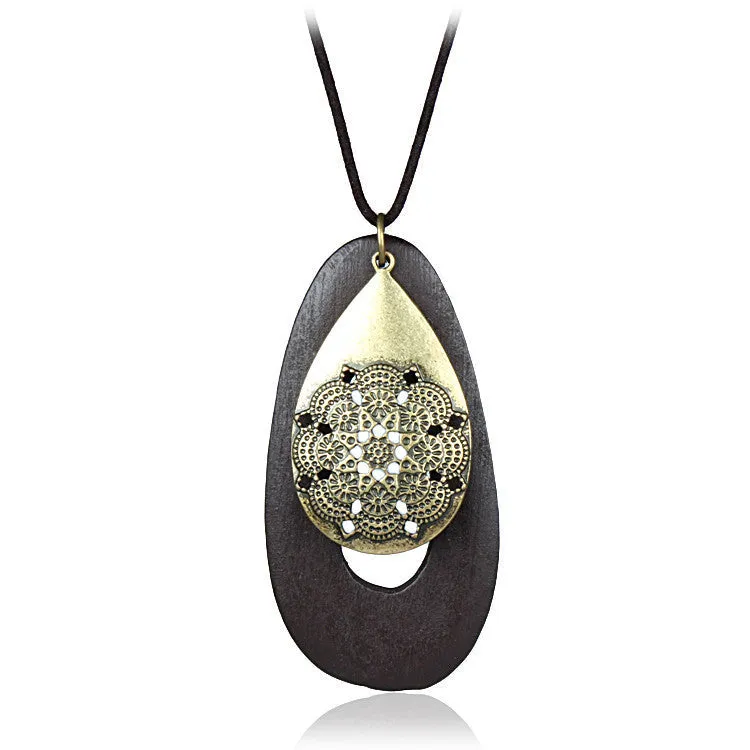 maxi collier men jewelry collares vintage necklaces & pendants love choker leather rope statement necklace for women
