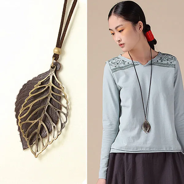 maxi collier men jewelry collares vintage necklaces & pendants love choker leather rope statement necklace for women