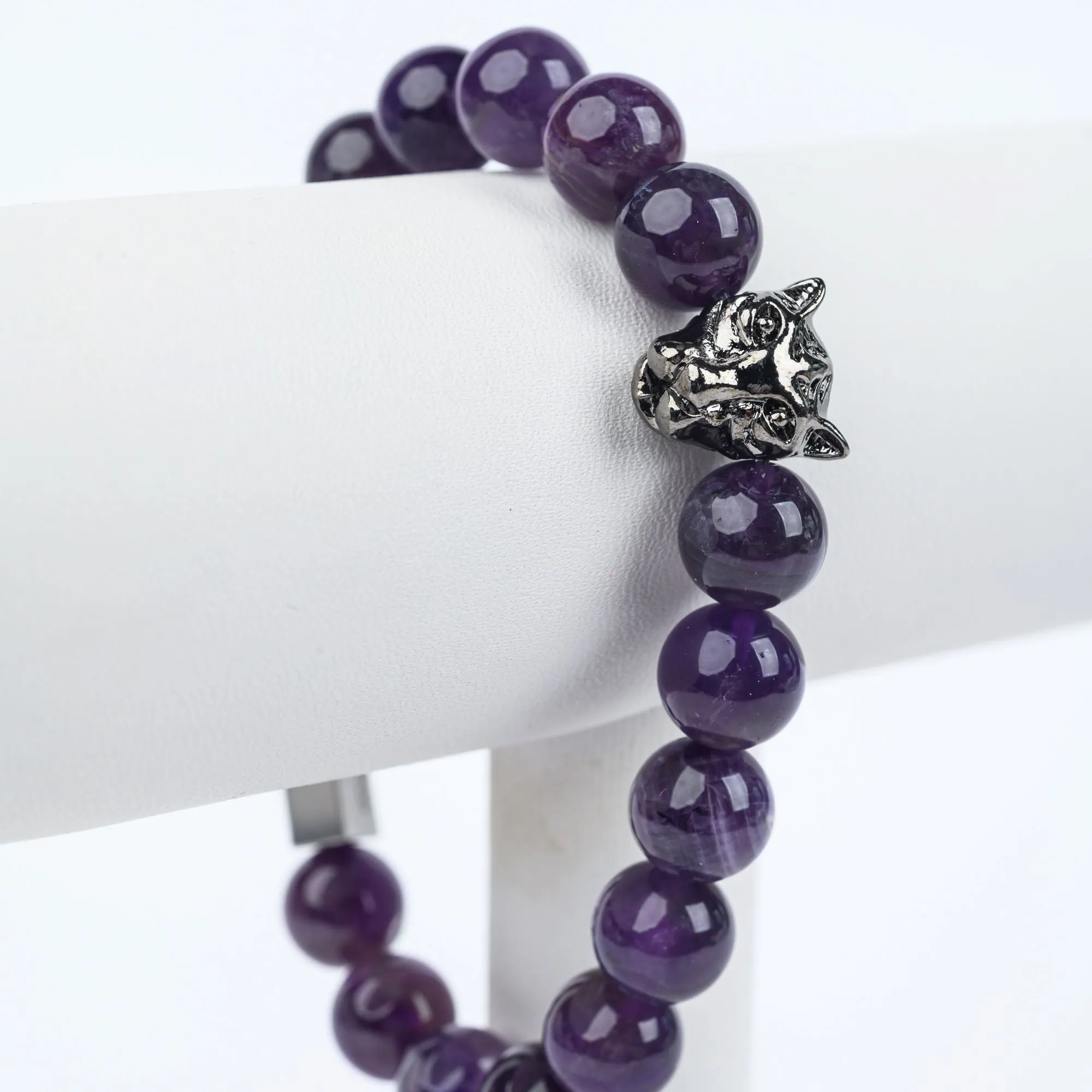 ME™ Panther Amethyst 7-inch Bracelet