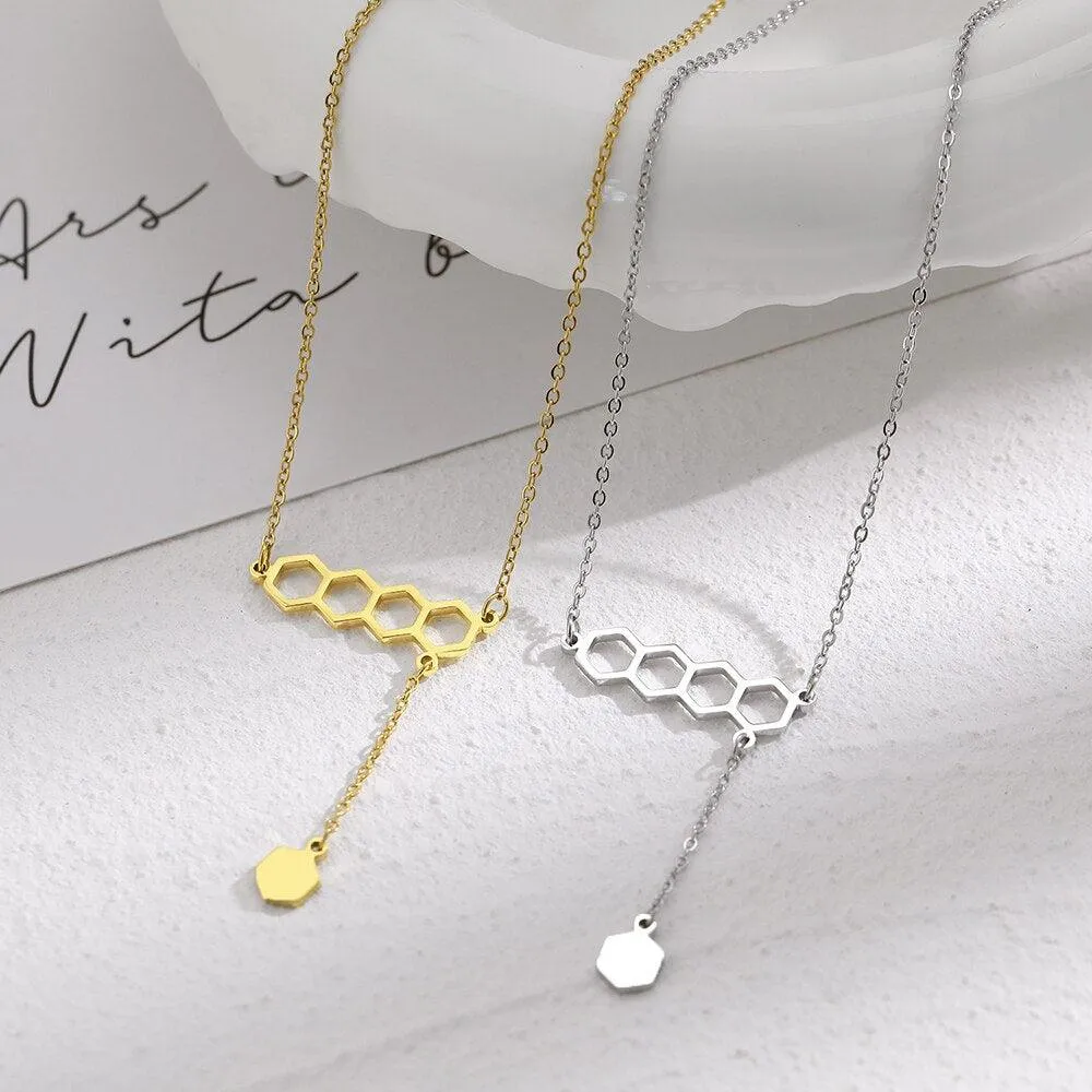 Medical Molecular Design Necklace