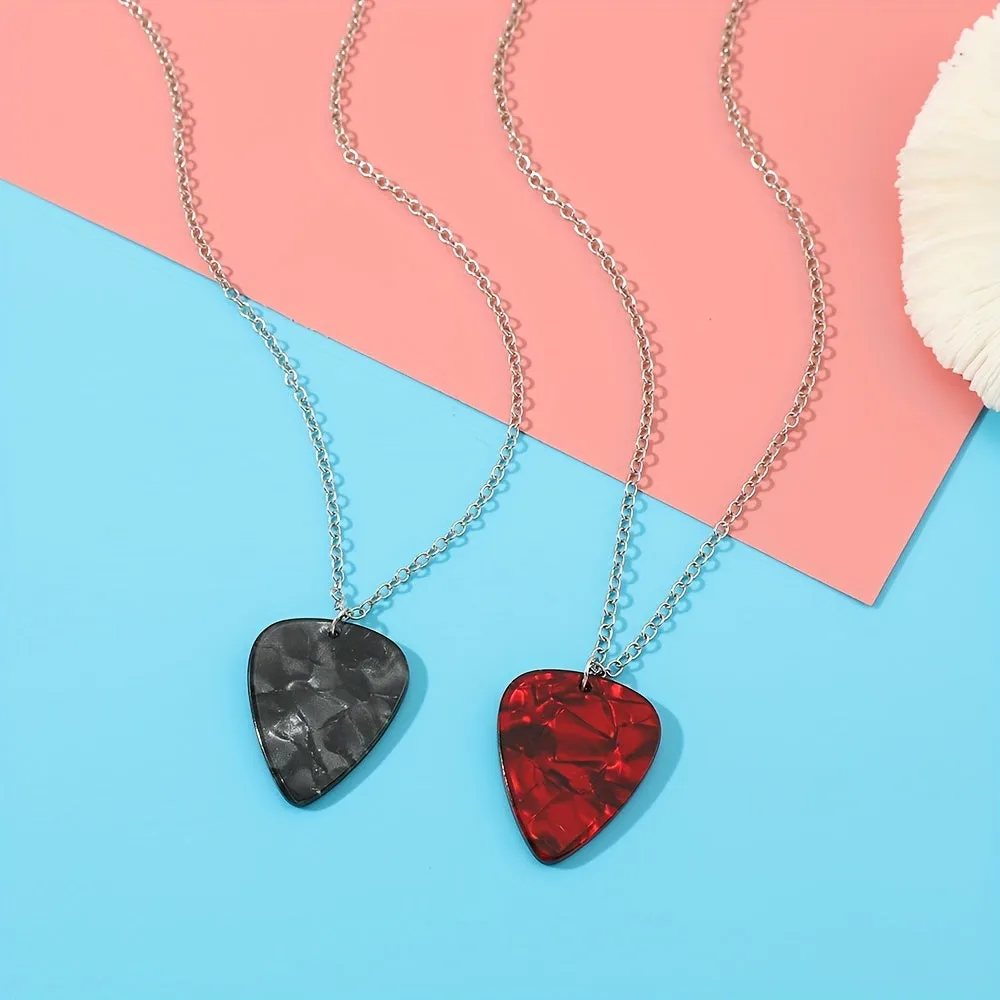 Men's Geometric Pendant Necklace Hip Hop Toggle Pendant Necklace