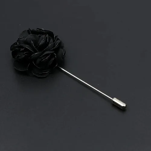 Men's Handmade Brooches Floral Brooch Pin Suit Shirt Corsage Collar
