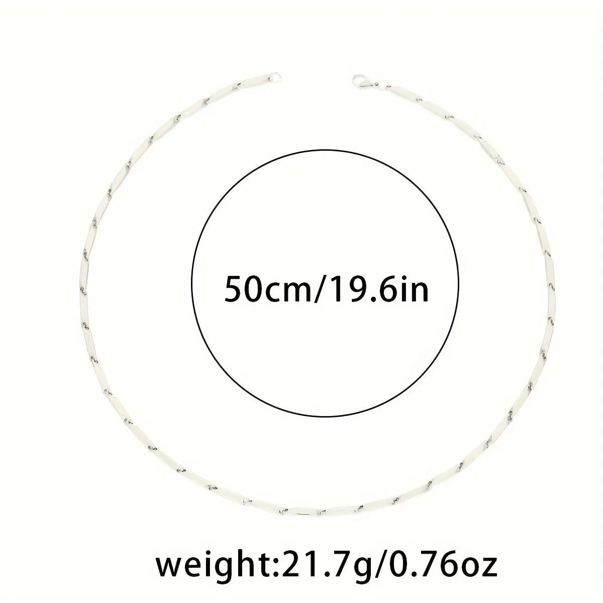 Men's Titanium Steel Hip Hop Necklace Golden Plating
