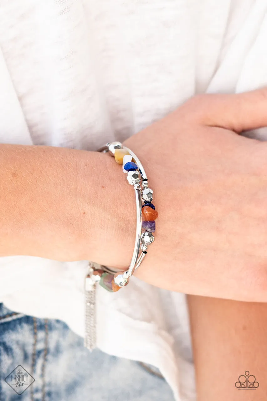 Mineral Mosaic Multi Paparazzi Bracelet