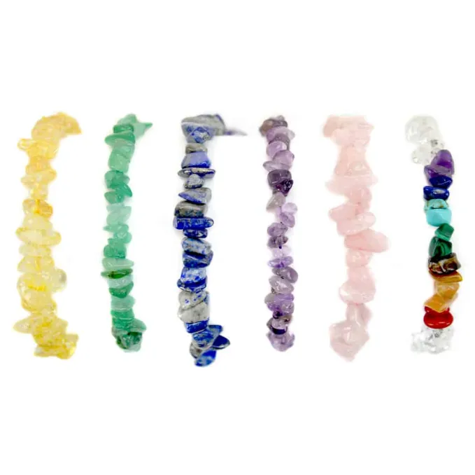Minga - Chip Gemstone Adjustable Bracelet/Anklet