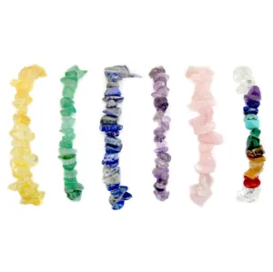 Minga - Chip Gemstone Adjustable Bracelet/Anklet