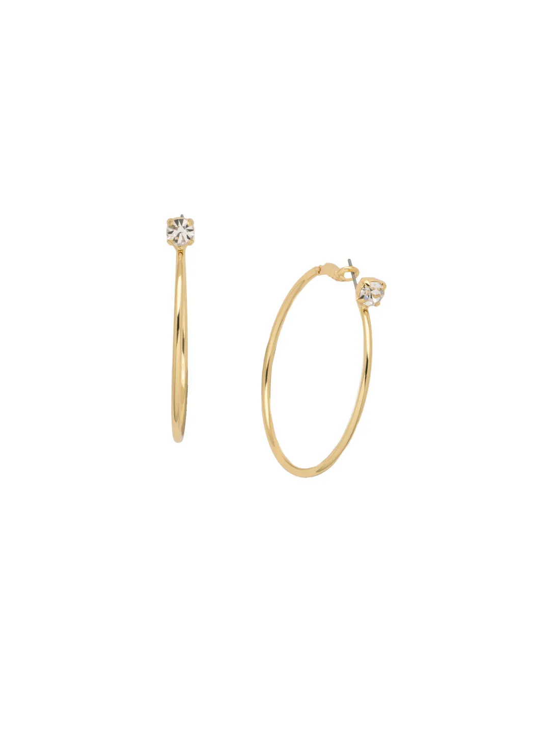 Mini Serafina Hoop Earrings - EFJ1BGCRY