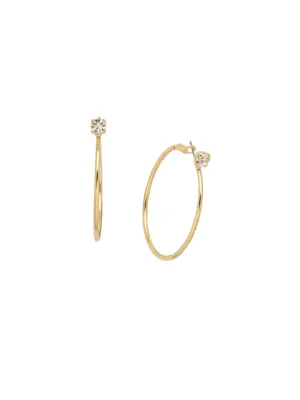 Mini Serafina Hoop Earrings - EFJ1BGCRY