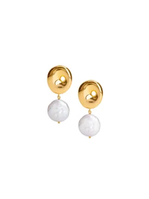 Miroir Pearl Drop Earrings