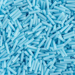 Miyuki Slender Bugle 1.3x6mm Light Blue Opaque