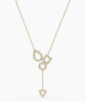 Modern Elegance 14K Gold Pendant