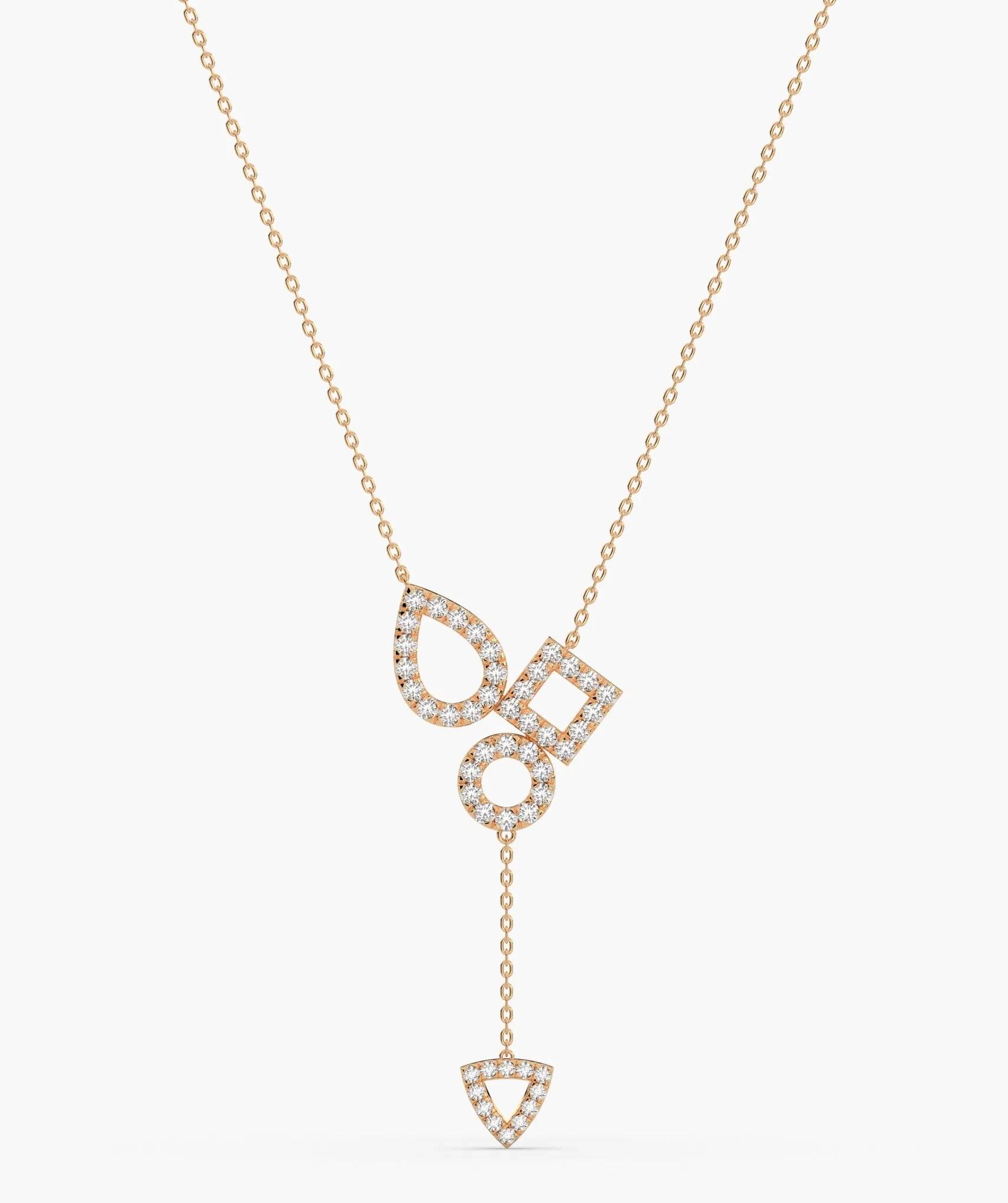 Modern Elegance 14K Gold Pendant