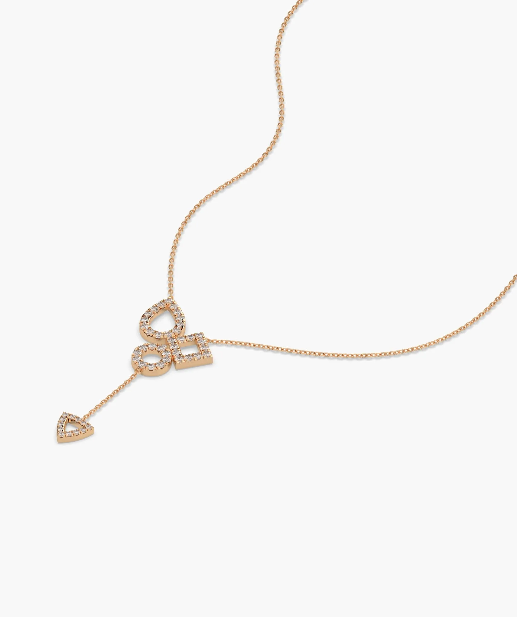 Modern Elegance 14K Gold Pendant