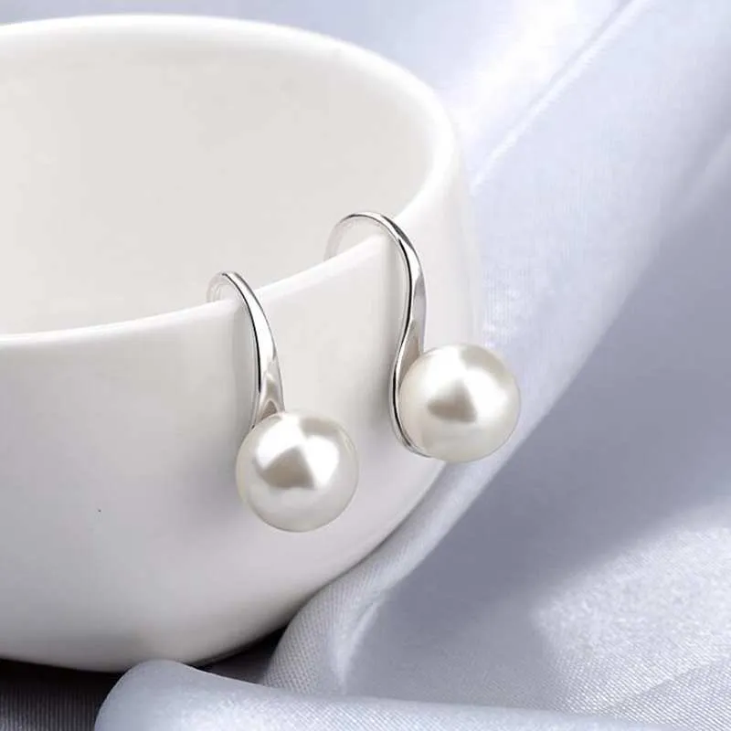 Mother of the Groom Personalised Gift - Pearl Earrings