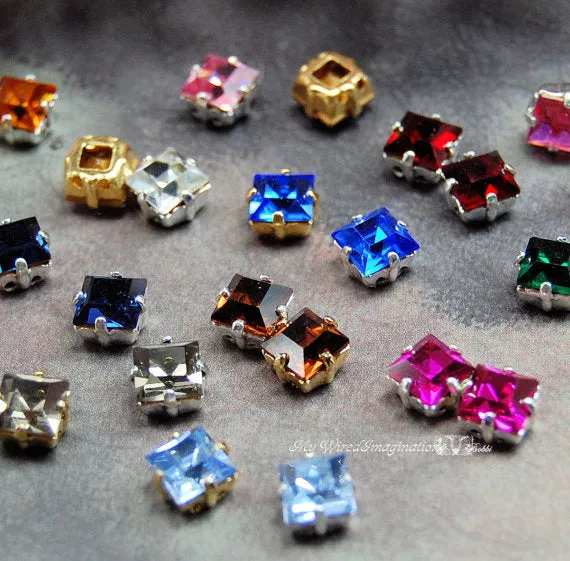 Mother's Ring, Family Birthstones Ring, Chakra Rainbow Ring, All Birthstone Colors, Made to Order