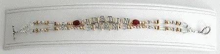 Mother's/Name Bracelets - Triple Strand