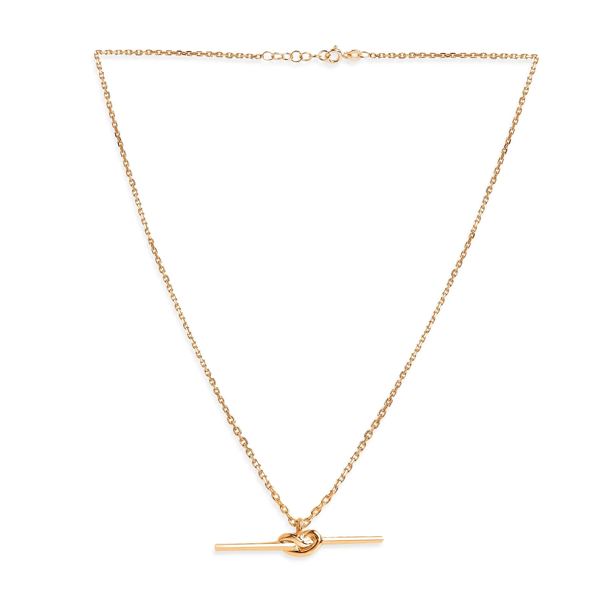 Mysha Knot Bar Pendant