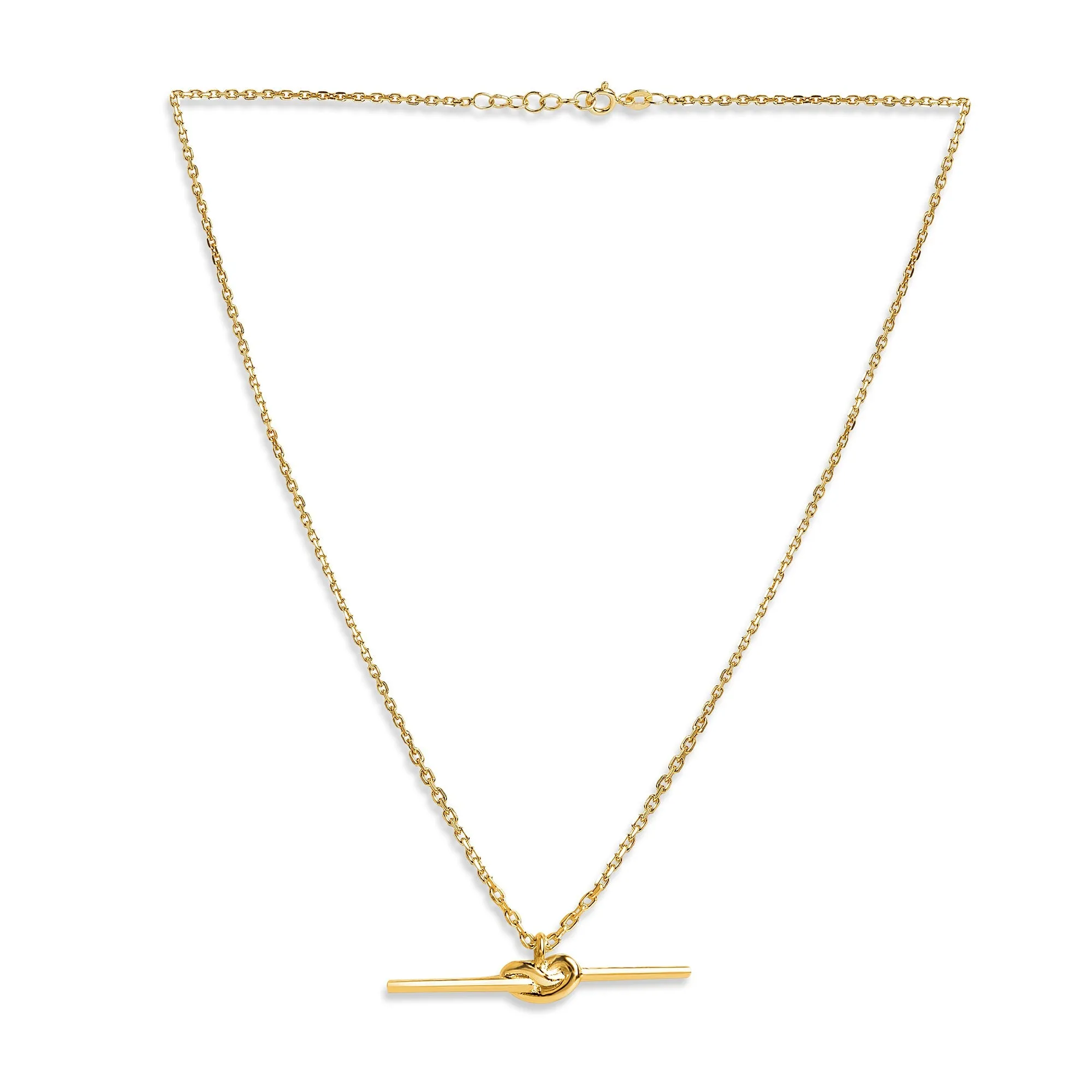 Mysha Knot Bar Pendant