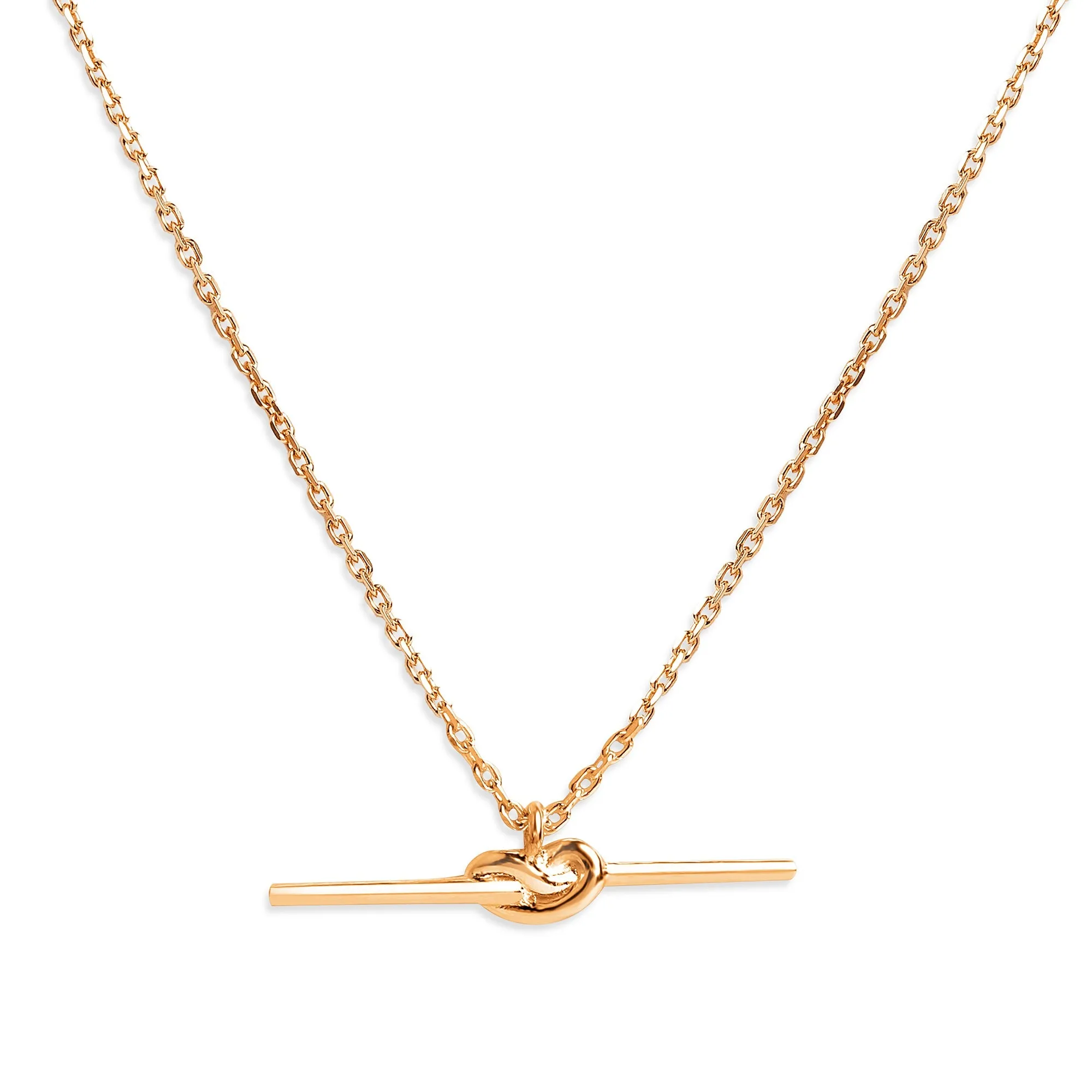 Mysha Knot Bar Pendant