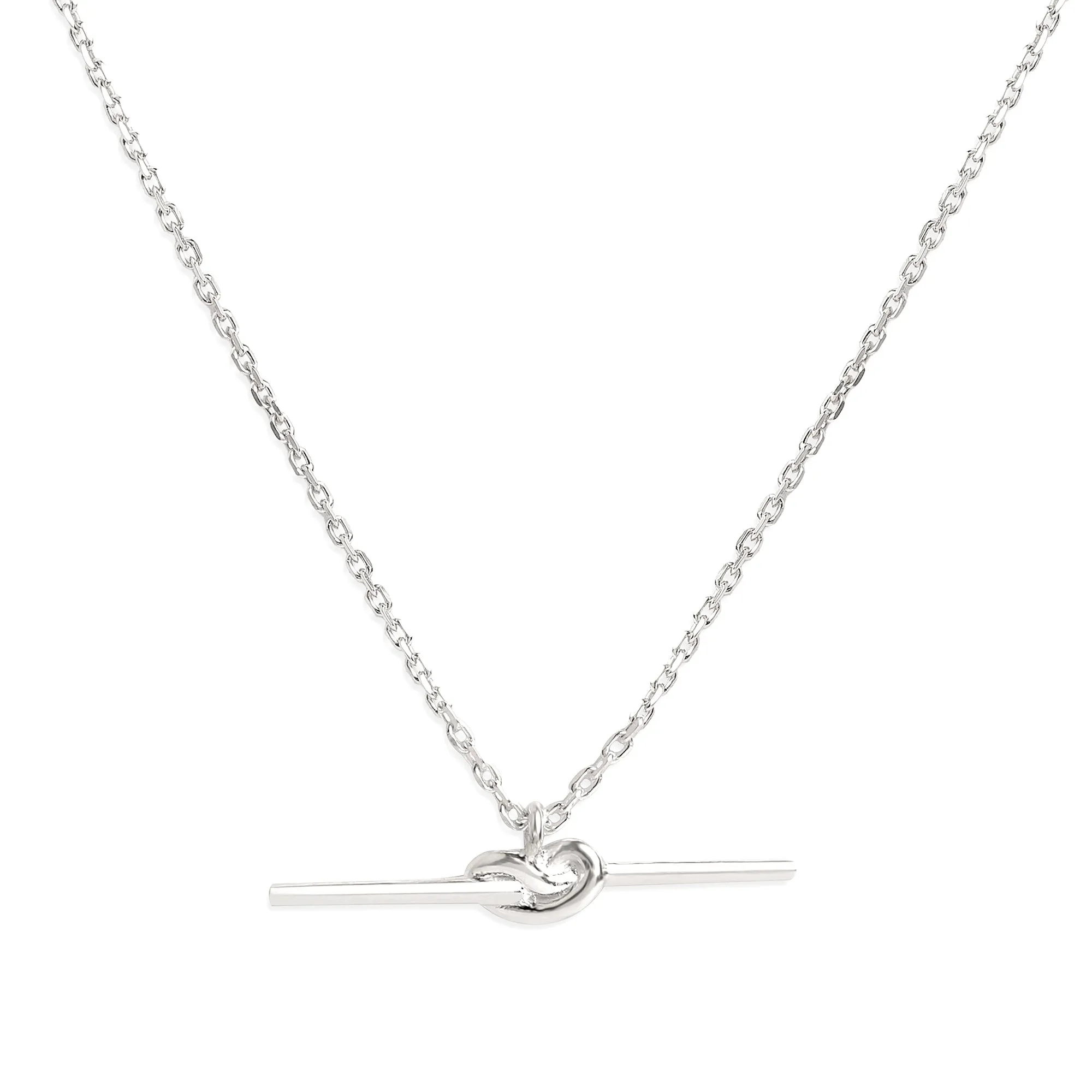 Mysha Knot Bar Pendant