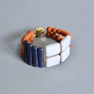 Navy   Gray Bracelet