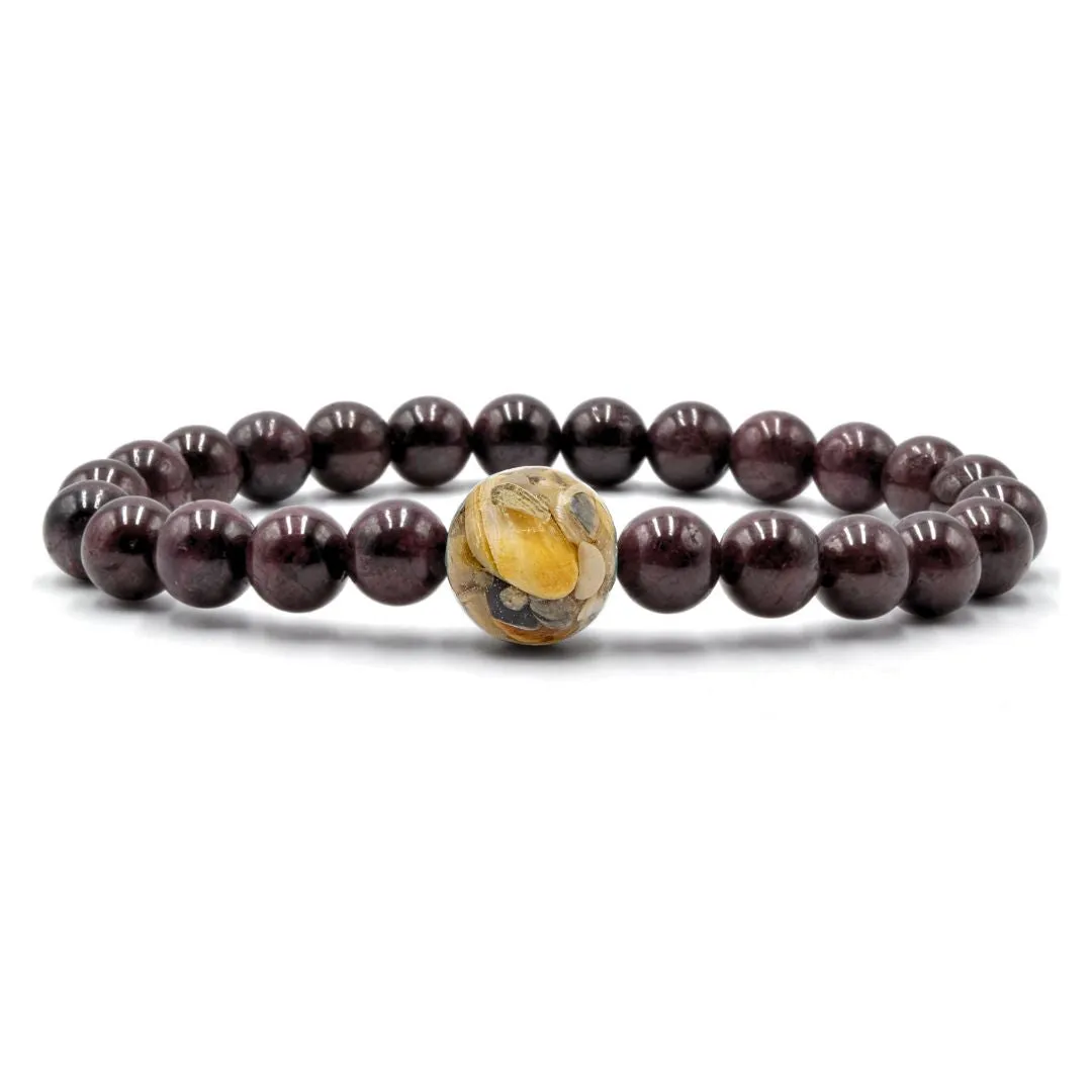 North Carolina Stones & Shells   Garnet