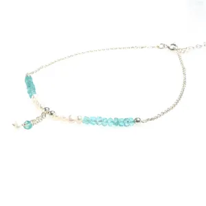 Ocean Spell Anklet Light Apatite