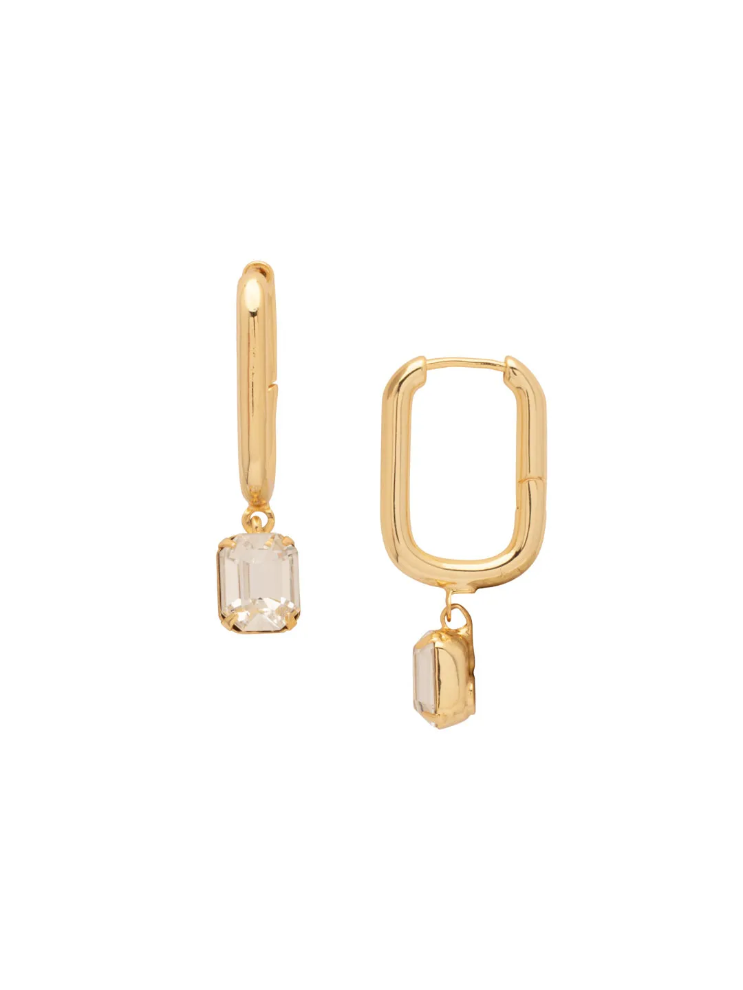 Octavia Rectangle Hoop Earrings - EFY7BGCRY
