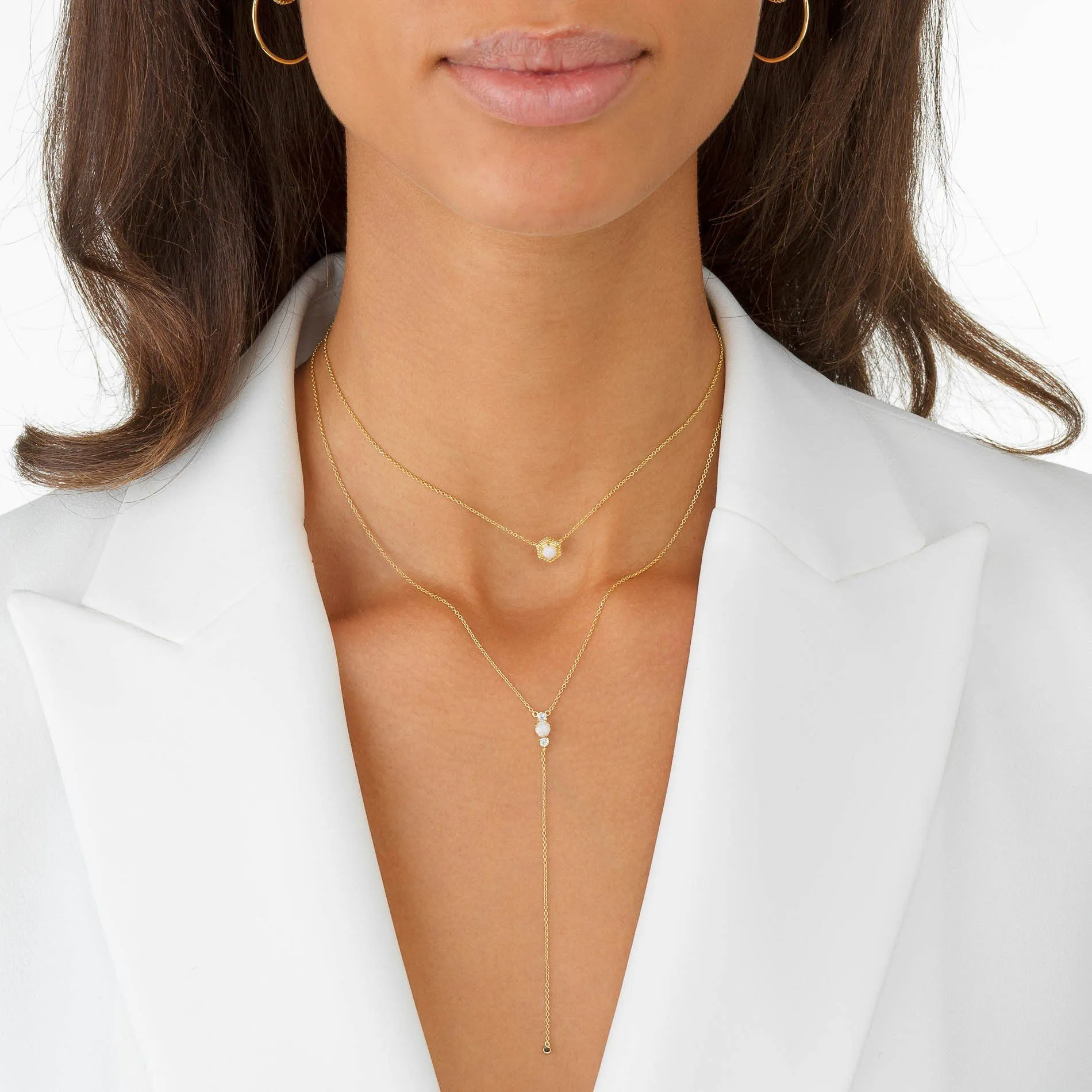 Opal Pendant Necklace