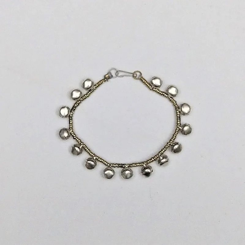 Oriental Kuchi anklet with bells